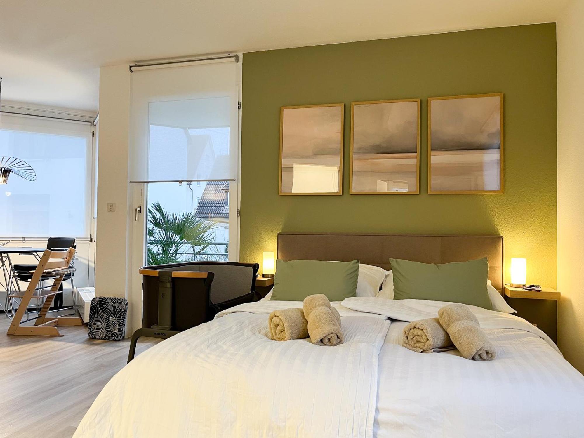 Lubu Stay Central, Cozy, With Workspace And Parking Людвигсбург Экстерьер фото